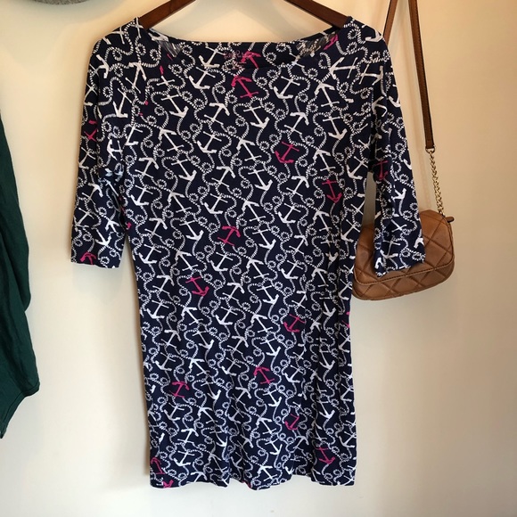 Lilly Pulitzer Anchor Print Dress - Picture 3 of 4